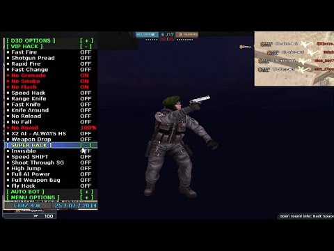 Crossfire NA Trash ( Đột Kích ) 2.0 : TOP 5 HACK IN CROSSFIRE