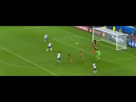 Pelle Volley For Italy VS Belguim EURO 2016