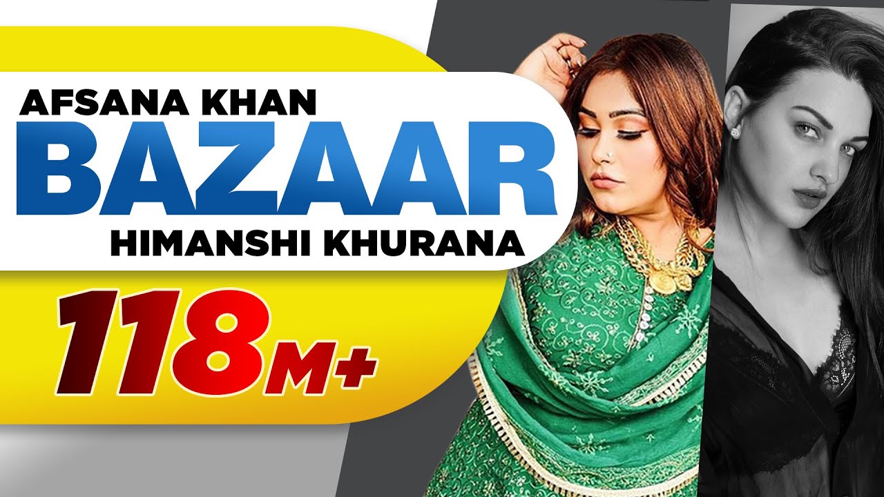 Bazaar Lyrics In English by Afsana Khan