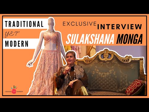 FASHION DESIGNER || SULAKSHANA MONGA || A FASHION DESIGNERS LIFE || EXCLUSIVE INTERVIEW || IKF