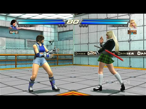 296_6 D Lili y Alisa ( Uchiha x24 ) VS (Sairenji-Furinji) Asuka y Lili - Tekken Tag 2 GamePlay PS3