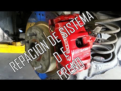 COMO REPARAR CALIPERS Y CAMPANAS/  MAZDA 323! /Ale323 😎