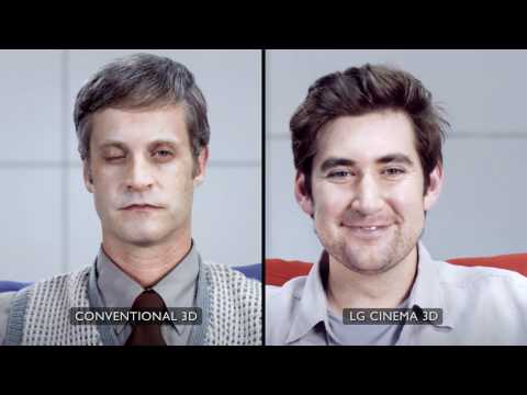 LG Cinema 3D  vs Active 3D: Screentest #9 -- Flickering