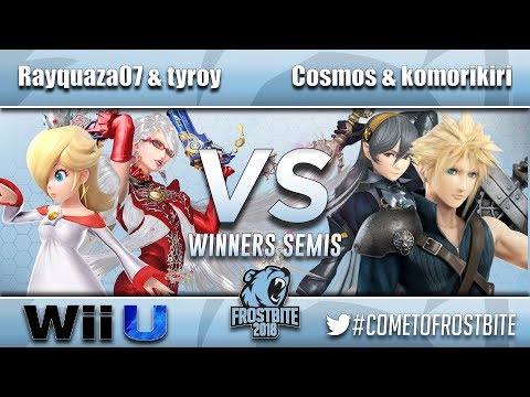 Rayquaza07 & tyroy vs. Cosmos & komorikiri - Wii U Doubles Winner Semis - Frostbite 2018
