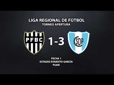 Puan F. Club vs Peñarol de Guaminí - Resumen (1-3) | Fecha 1 Liga Regional de Fútbol