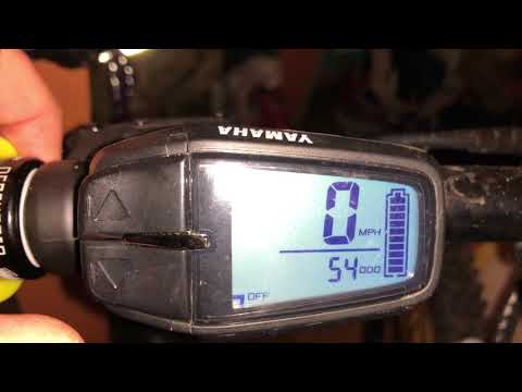 HAIBIKE SDuro HardSeven 1.0 2020 Emtb : Yamaha PW-SE Display (A) Estimated Range/Distance