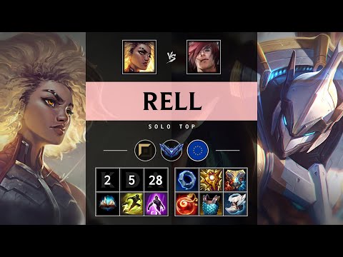 Rell Top vs Sett - EUW Diamond Patch 25.17