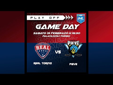 Real Torino - Pieve di Cadore PLAYOFF IHL Div. I  21/22