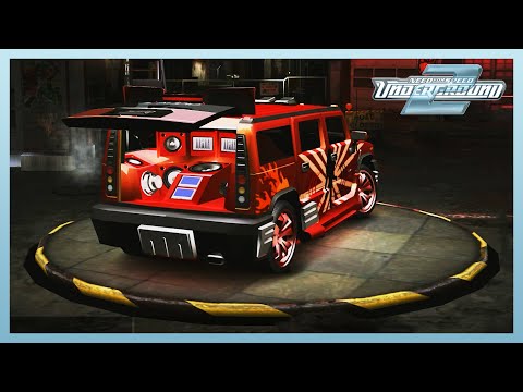 NFS Underground 2 - Hummer H2 Tuning & Drag Race