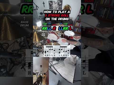 How to Play a Five Stroke Roll like a PRO 🥁
