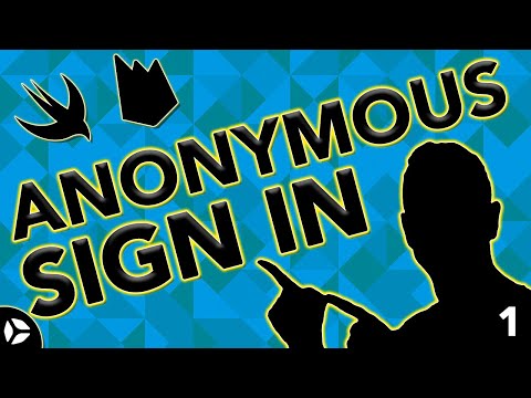 Firebase Authentication Tutorial - Anonymous Sign In