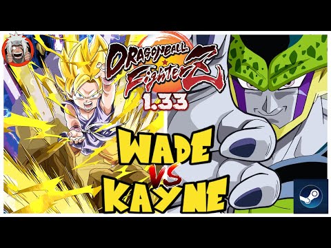 DBFZ Kayne vs Wade (VegetaSSB, GokuGT, A18) vs (Kefla, Cell, A21LC)