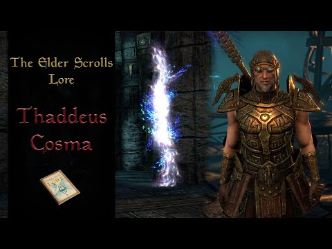 The Mysterious Time Traveller, Thaddeus Cosma - The Elder Scrolls Lore