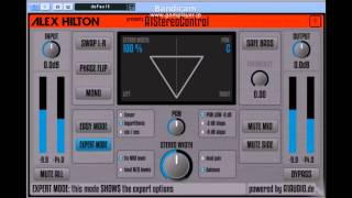 Video thumbnail for Free VST Stereo Imager - A1StereoControl by Free VST&DTM