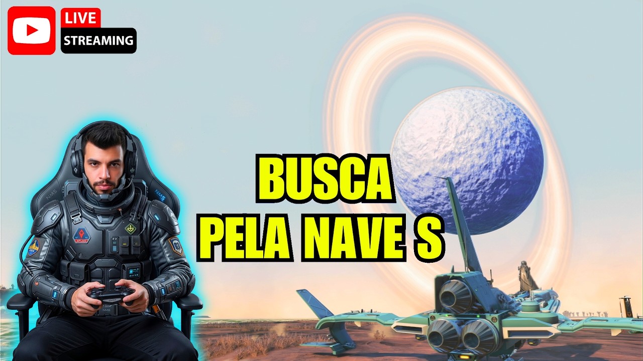 MAIS CHAMATIVO: "O QUE VAMOS ENCONTRAR? Explorando o Desconhecido em No Man's Sky! (Ao Vivo) 🌌"