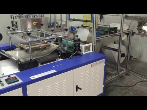 Plastics hand gloves making machine, capacity: 100 pcs