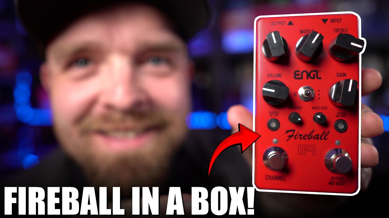 ENGL put this LEGENDARY amp inside a pedal! (Fireball IR) - YouTube