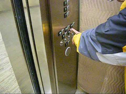 KONE EcoSpace MRL Traction Elevator at the new UNM College of Education Addition (with cubsrule2040)