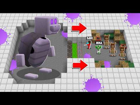 🇺🇦 АРМІЯ 1000 ЧЕРЕПАХ З SUPER BEAR ADVENTURE ПРОТИ БАКІ І МІКИ В МАЙНКРАФТ! БИТВА