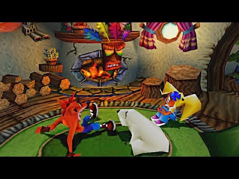Crash Bandicoot 3: Warped 105% Walkthrough part 1/12