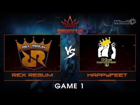 RR.Qeon vs Happy feet | Pro Dota | Group Stage | Best of 2 | Game 1