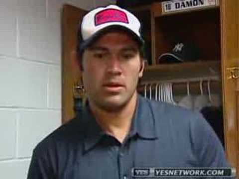 New York Yankees Johnny Damon postgame interview 4/23/07