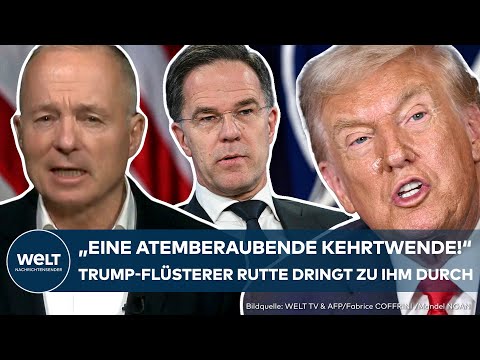 DAVOS: "Atemberaubende Kehrtwende!" Trump-Flüsterer Rutte konnte wohl zum Präsidenten durchdringen!