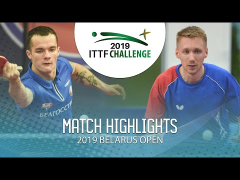 Vadim Yarashenka vs Maxim Chaplygin | 2019 ITTF Belarus Open Highlights (Group)