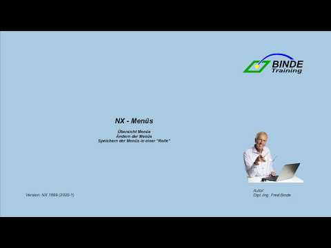 NX 1899 Benutzeroberfläche