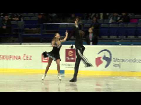 12 C. MOSCHENI / A. LUKACS (HUN) - ISU JGP Czech Skate 2013 Junior Ice Dance Free Dance