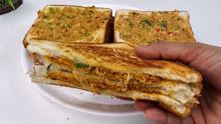 Chicken Bread Sandwich | Iftar Special Snacks Recipe ❤️| Crispy &Tasty Bread Snacks |