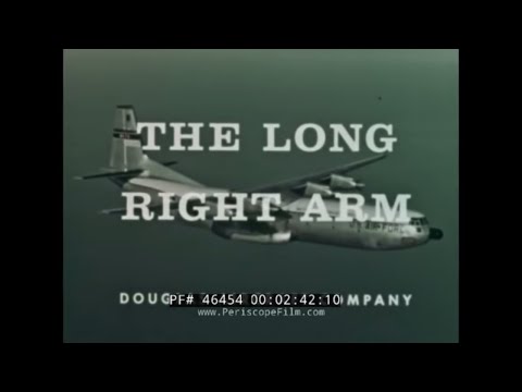 MILITARY AIR TRANSPORT SERVICE MATS  DOUGLAS C-133A HISTORIC FILM 46454