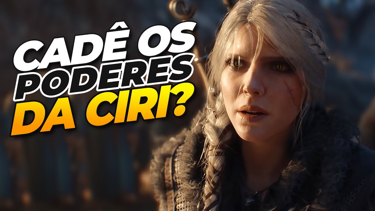 O que aconteceu com CIRI e o SANGUE ANCESTRAL em THE WITCHER 4? Minha opinião e teoria!