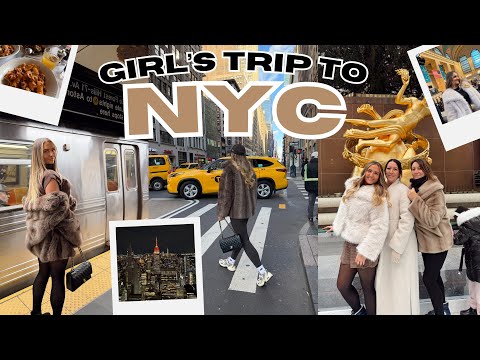 COME ON A GIRLS TRIP TO NEW YORK!🎄🤍
