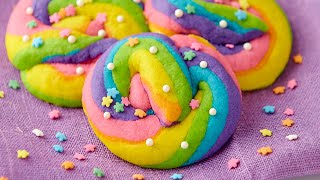 UNICORN RAINBOW POOP COOKIES - NERDY NUMMIES