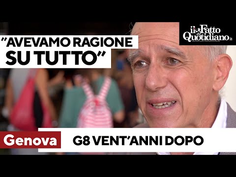 G8 Genova, Agnoletto: "Avevamo ragione su tutto". Don Ciotti: "Movimento di allora necessario oggi"