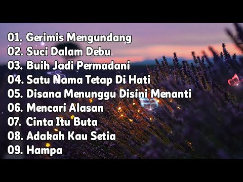 Lagu Malaysia Pengantar Tidur , Gerimis Mengundang 🌺🌺  Cover Lagu🌺 🎶 Akustik full album 🌺🎶