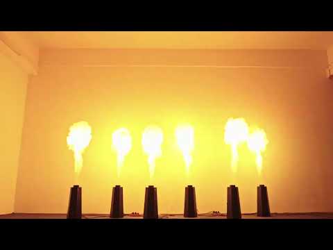 200W DMX Fire Thrower Flame Machine Effect Projector Stage Show Club Party