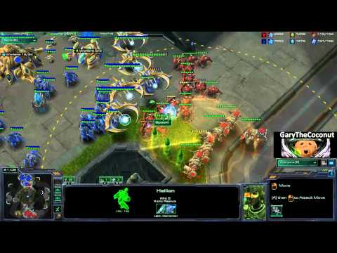 HOTS Beta: Tempest, Oracle, Warhound, Widow Mine, Mothership Core: GaryDCoconut [P] vs Spoom [T]