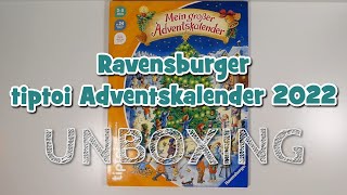 Ravensburger tiptoi Adventskalender 2022 | UNBOXING