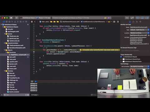 IndieGameVlog Test SpriteKit iOS