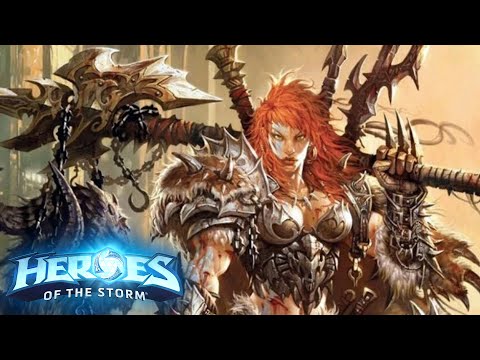 Ancient Spear + Washing Machine Rampage | Heroes of the Storm (Hots) Sonya Deep Dive Gameplay