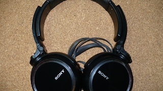 Video thumbnail for Наушники SONY mdr xb600*два года работы* by Рукастый Самоделкин