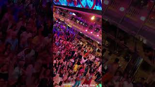 Msc Euribia Galleria party 🥳  with msc friend email Black #msceuribia #mscparty #msccruises #msccroc
