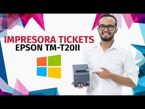 Configuración Impresora de Tickets EPSON TM-T20II en WINDOWS - SICAR.MX