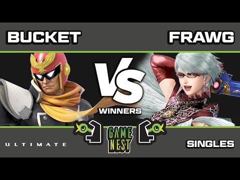 Game Nest Smash It Up: Bucket (Capt. Falcon) vs Frawg (Bayonetta) - Winners Round 3