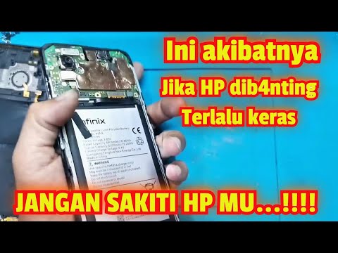 HP INFINIX MATI TOTAL DICAS CUMA LAMPU LED (MESIN RONTOK) EFEK DIB4NTING
