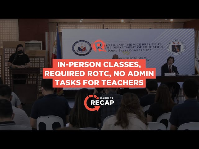 DepEd menargetkan 28,6 juta pendaftar pada tahun ajaran 2022-2023