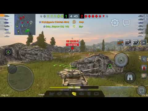 WoTBlitz - Chieftain Mk.6 - 3,063 DMG