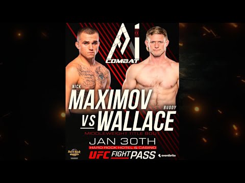 Maximov vs Wallace Promo | A1 Combat 33
